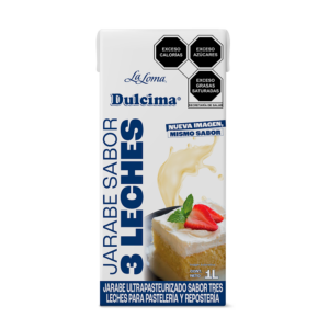 Dulcima<sup>®</sup> Jarabe sabor 3 Leches UHT